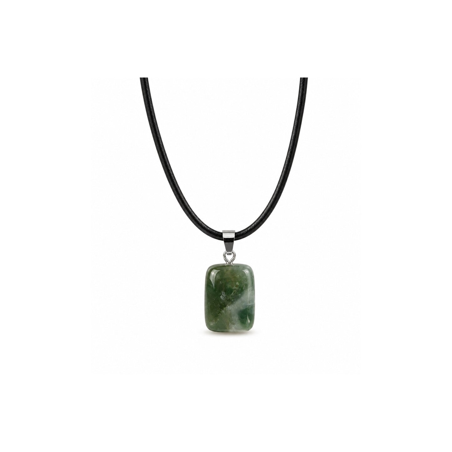 Pendentif en Agate mousse