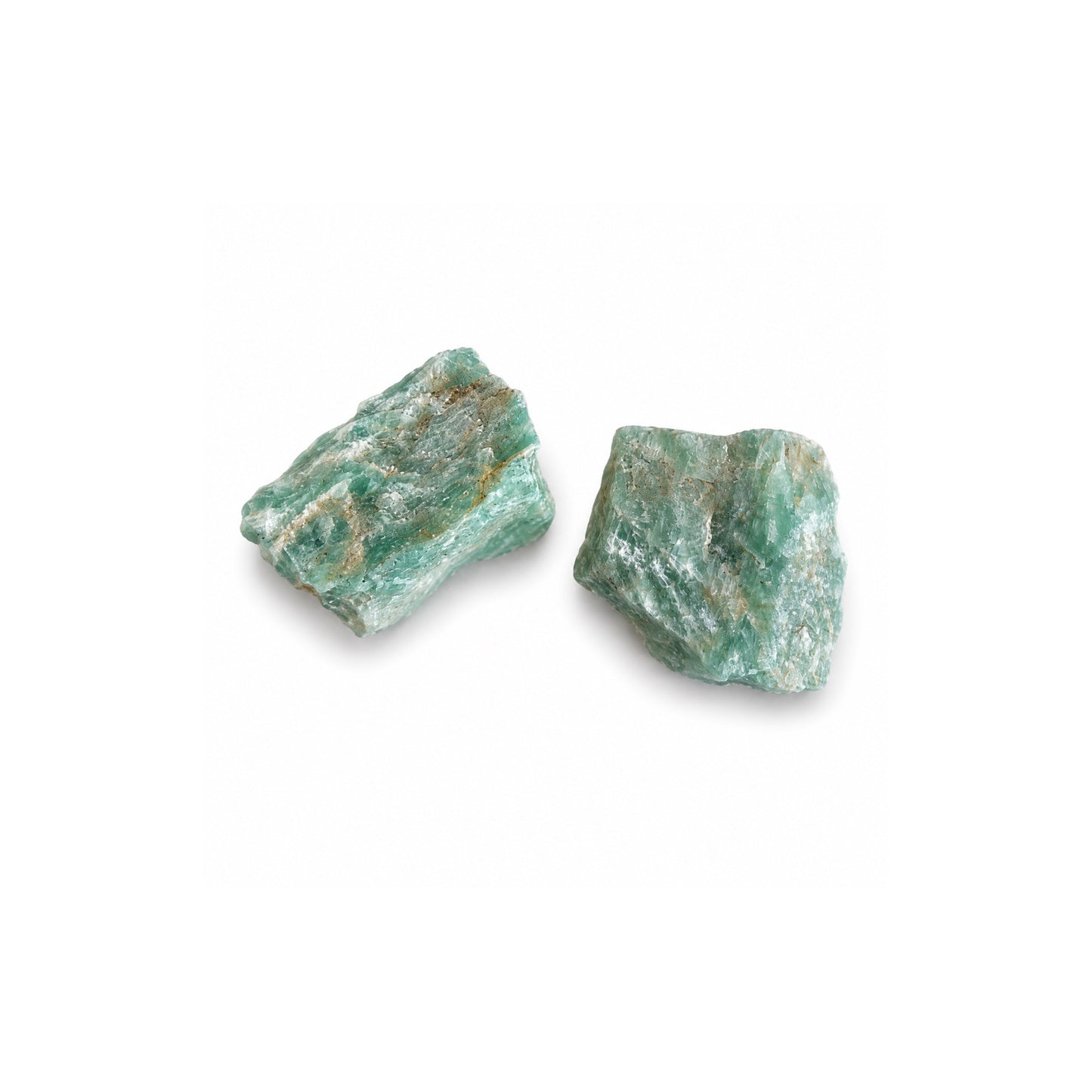 Pierre brute en amazonite