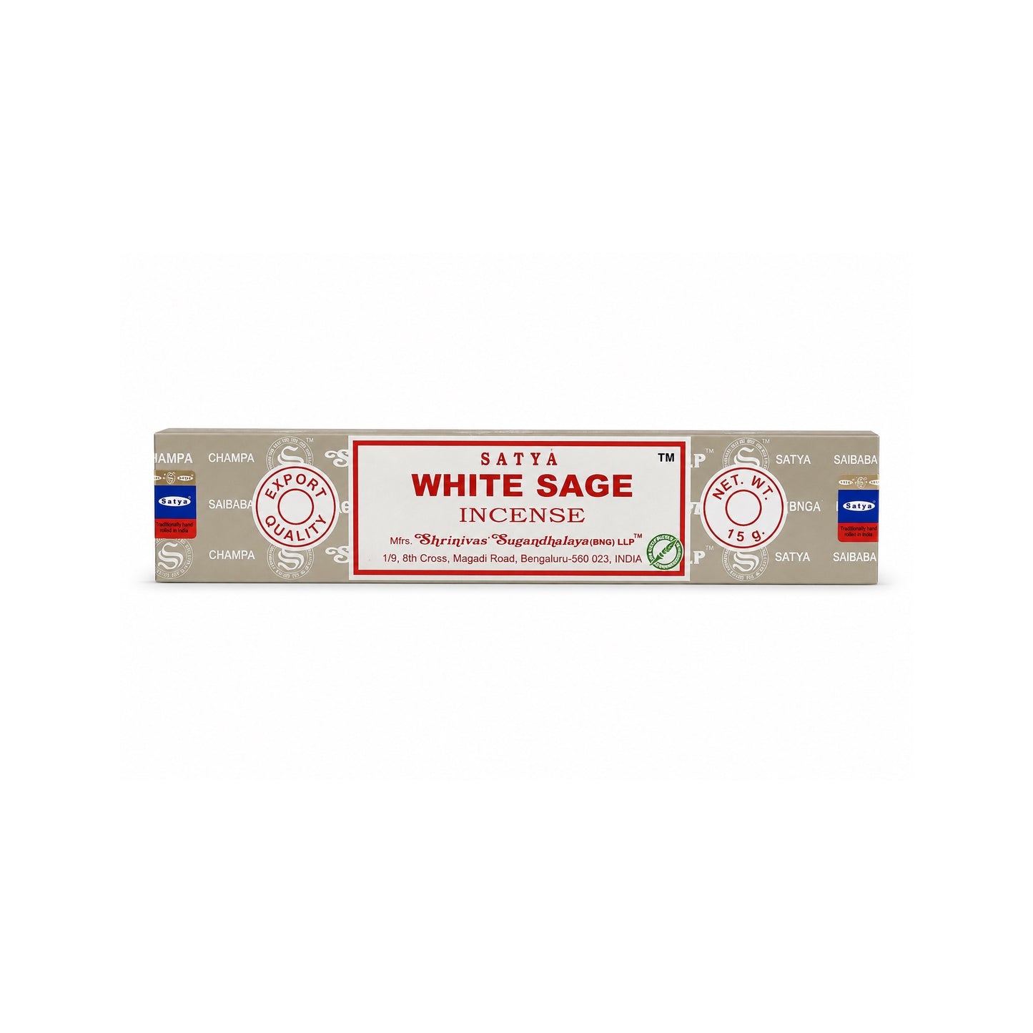Bâtonnets d'encens Satya Sauge Blanche