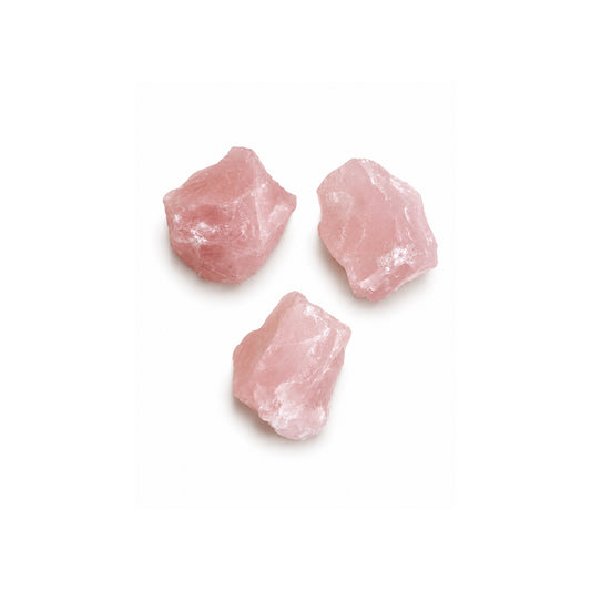 Pierre brute en quartz rose
