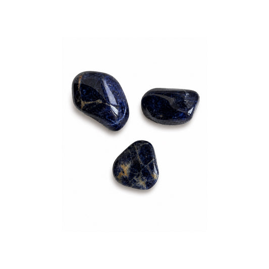 Pierre roulée en sodalite